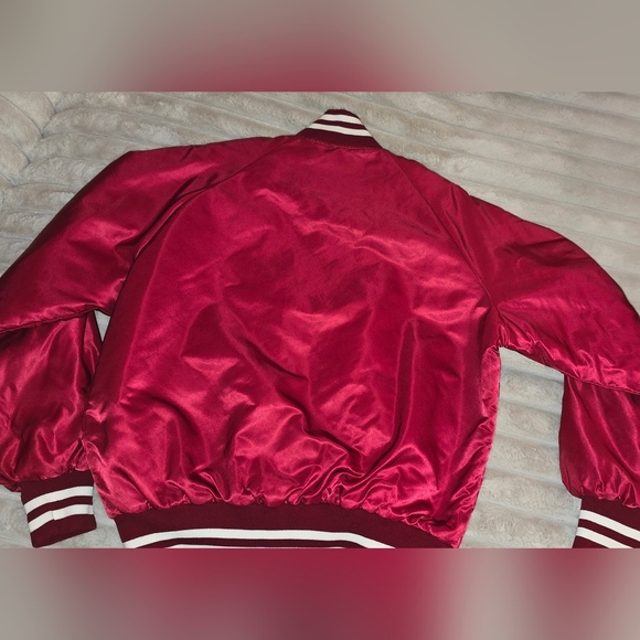 Vintage Alabama Varsity Bomber Jacket in Crimson - Picture 6 of 7